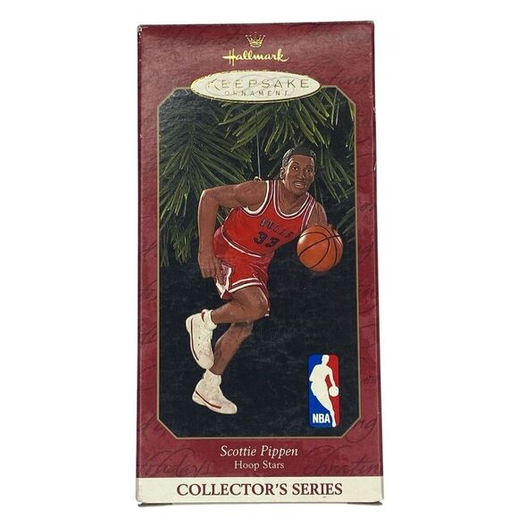 Scottie Pippen NBA HoopStars Hallmark Ornament 5th in Series - Picture 1 of 4